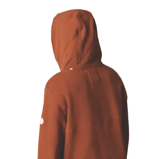 Globe felpa da uomo con cappuccio Burly Hoddie GB02003001DKWAL ruggine Simple Wear product delivery