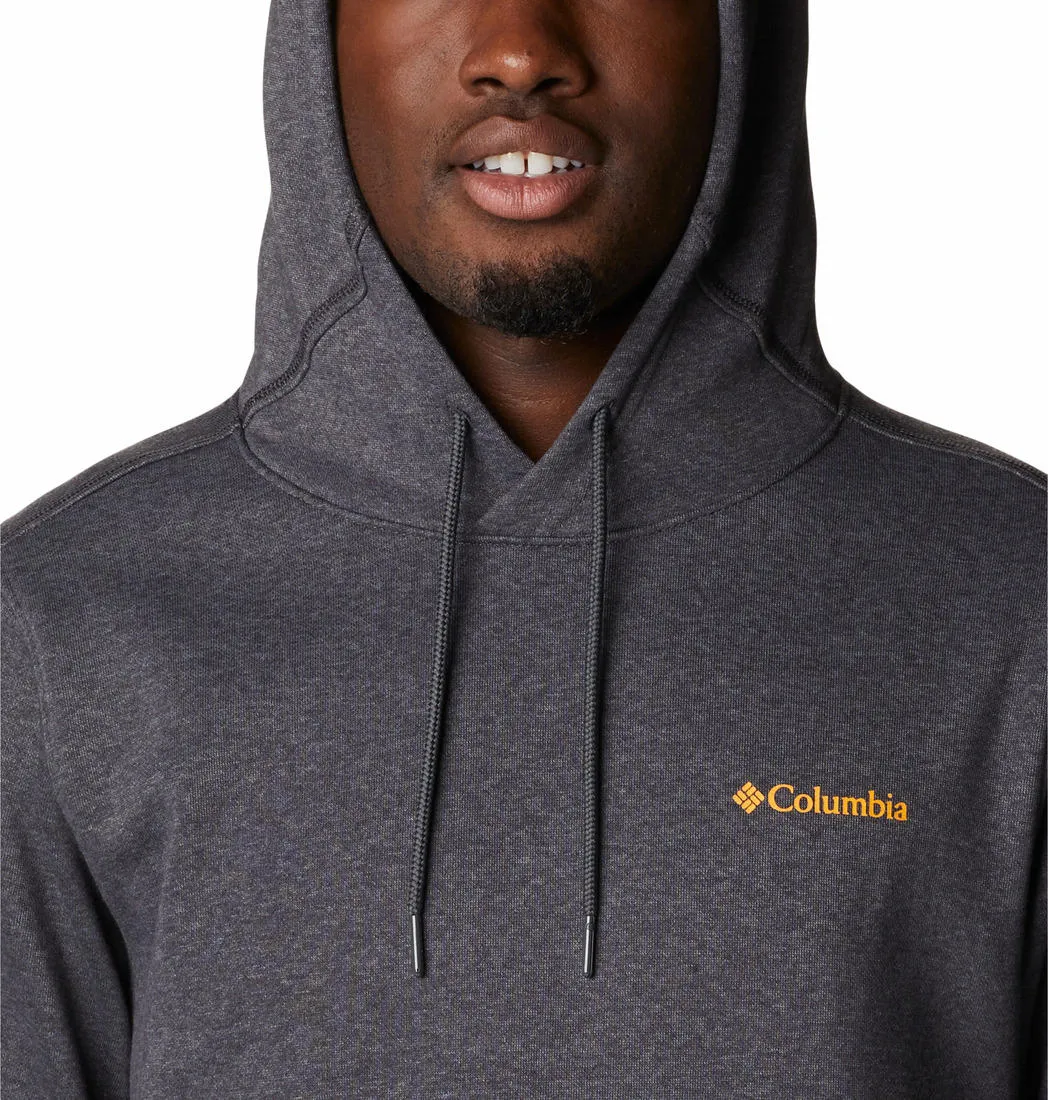 Columbia Men Black CSC Basic Logo II Hoodie Anti Pill Finish Practical Outfit