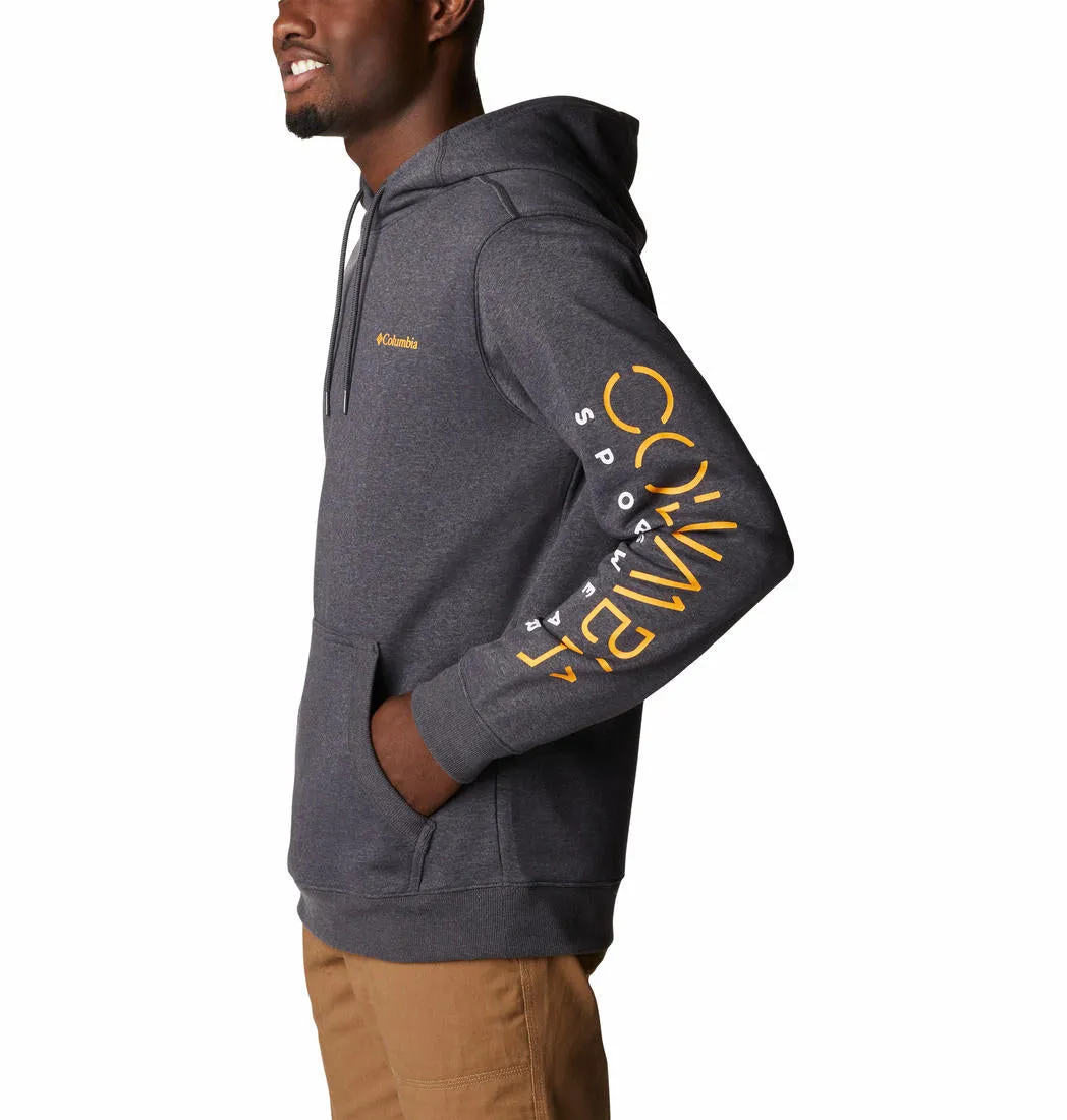 Travel Ready Performance Fit Columbia Men Black CSC Basic Logo II Hoodie