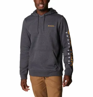 Light Layer Stylish Fit Columbia Men Black CSC Basic Logo II Hoodie