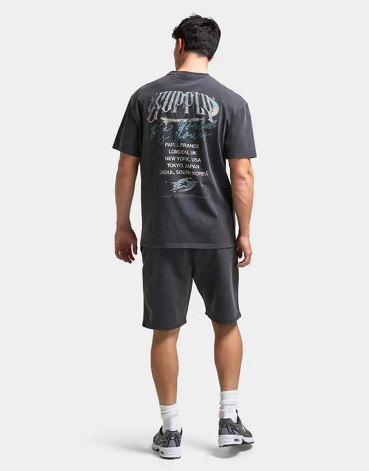 Chrome Star T-Shirt Fade Resistant Print