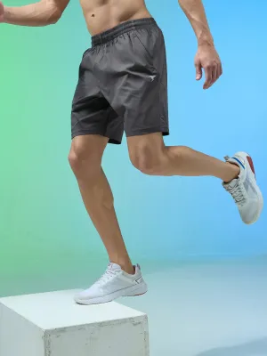 Semi-formal Men Solid Relax Fit Shorts with TECHNOLITE