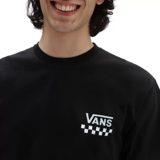 Everyday Look Wear Vans T-shirt Sketchy Past VN0A7PLVBLK black