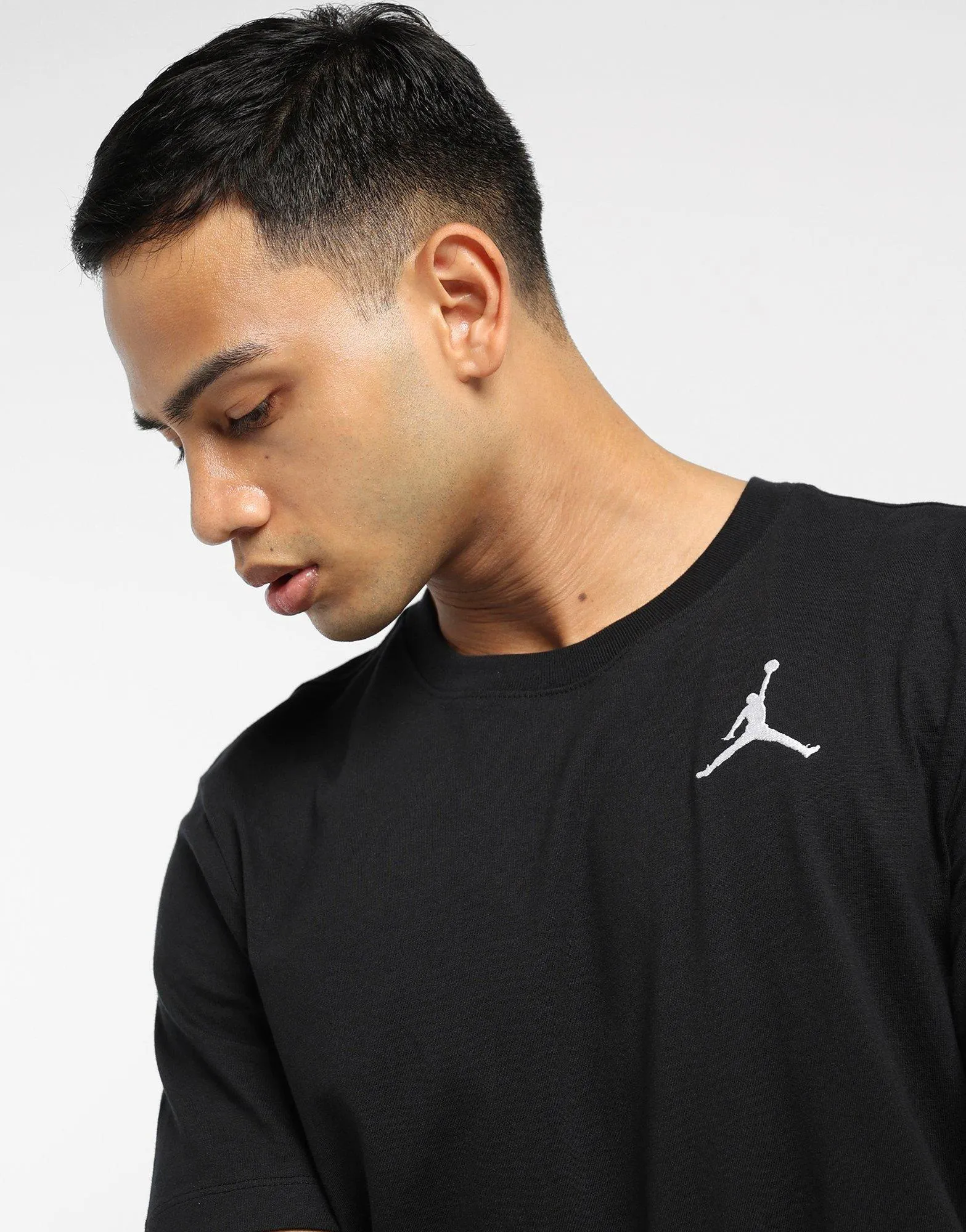 Effortless Daywear Cozy Stretch Jumpman T-Shirt.