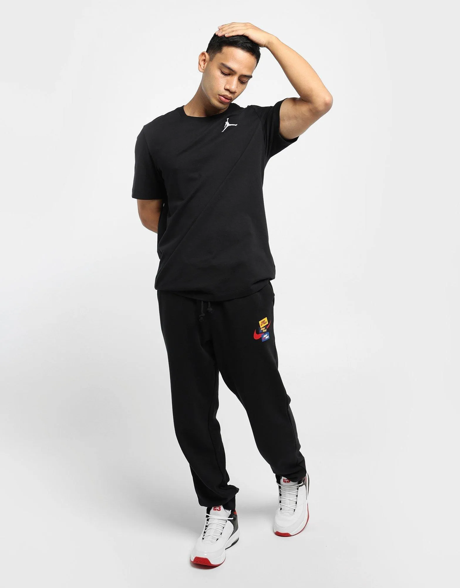 Jumpman T-Shirt. Casual Elegance Layering Options
