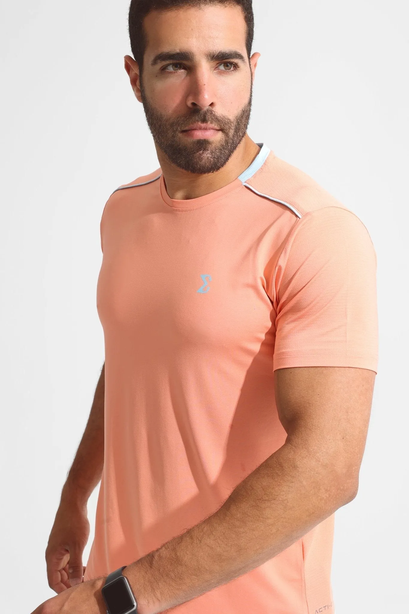 Comfort sleepwear Business Outfit Racket Sports Tee Peach Pink