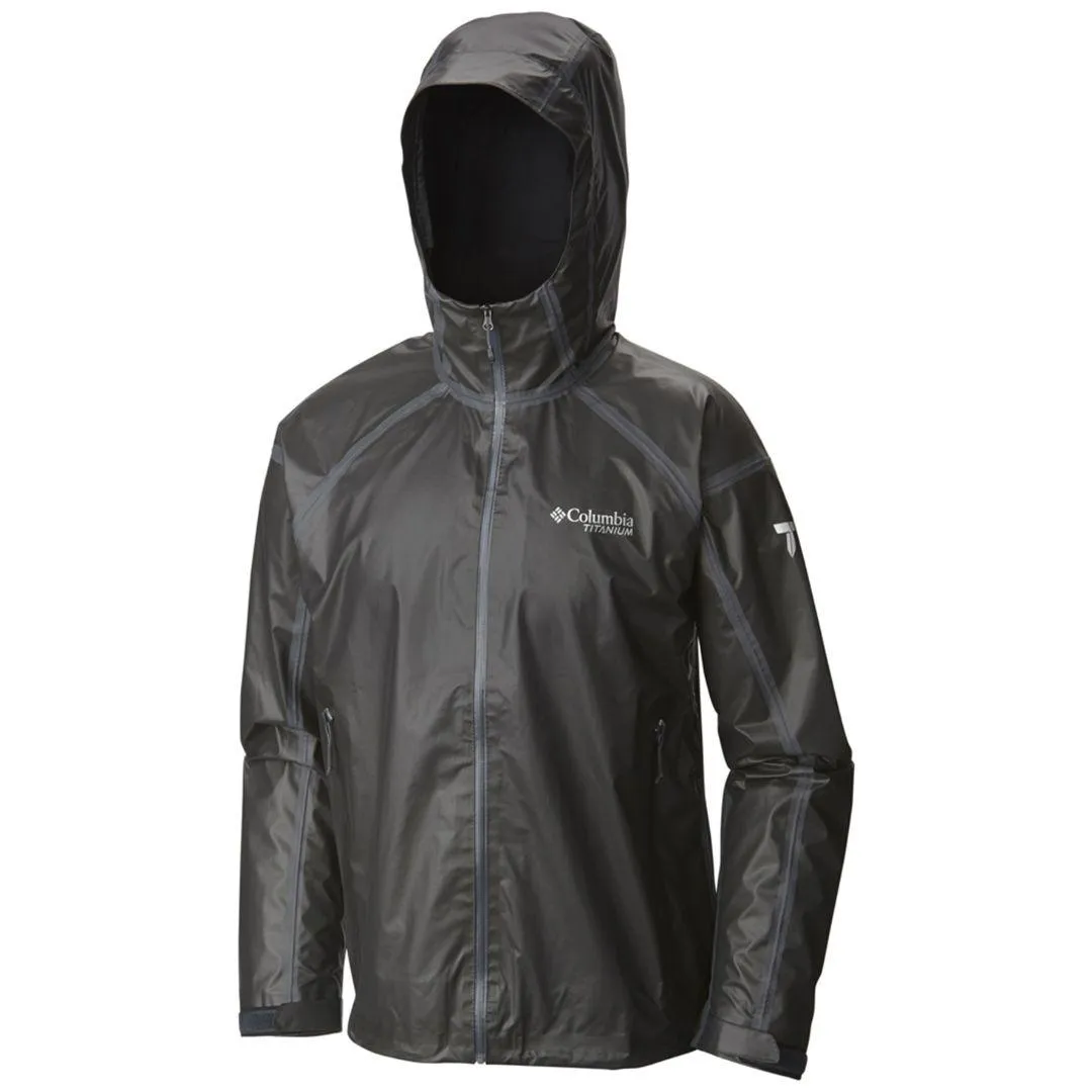 Columbia Men Black OutDry Ex Gold Tech Shell Container Wax