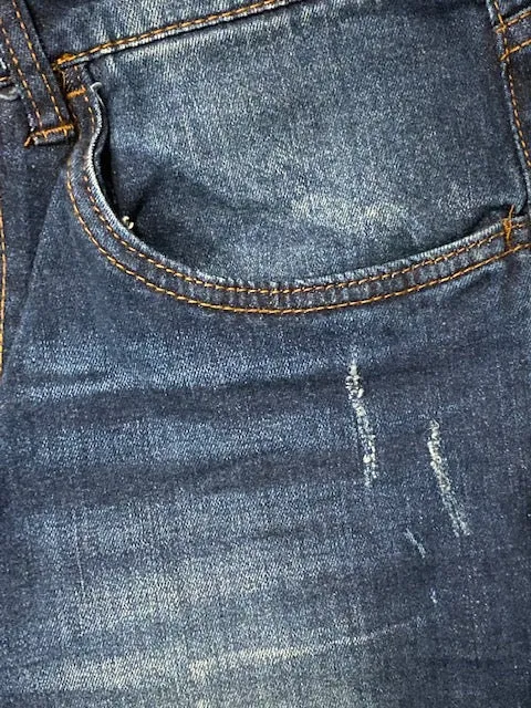 Trez Pantalone Jeans Arizona 1 85S For M44457 denim blue Casual Friday Parent Style Travel Outfit Professional Wear Artist Vibe