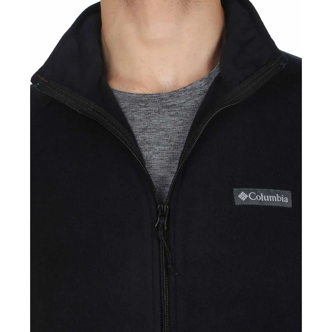 Columbia Men Olive Basin Trail Fleece Full Zip Outdoor Sports
