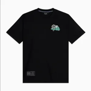 Dolly Noire T-shirt manica corta Tre Ruote Tee ts110-ta-01 nero Antibacterial Treatment Low Profile Silhouette