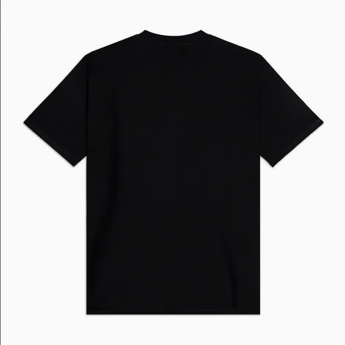 Zip Up Dolly Noire T-shirt manica corta Tre Ruote Tee ts110-ta-01 nero