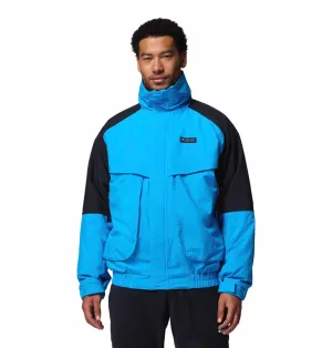 Columbia Men Blue OmniTech Powderkeg II Remastered Interchangeable Jacket Cool Day Snow Proof