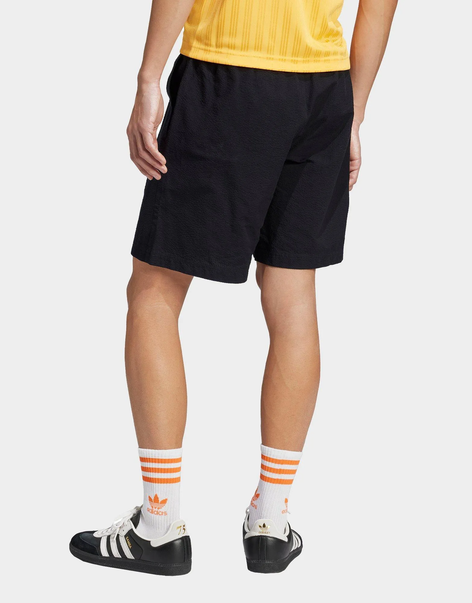 Street Style Double Stitched Seams ??????? ????? Essentials Seersucker | ?????