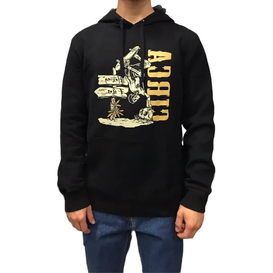 C1RCA felpa da uomo con cappuccio Eyes Crew MCN0125 nero product warranty