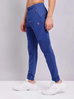 Men Solid Slim Fit Trackpants with TECHNO DRY Versatile Wearable