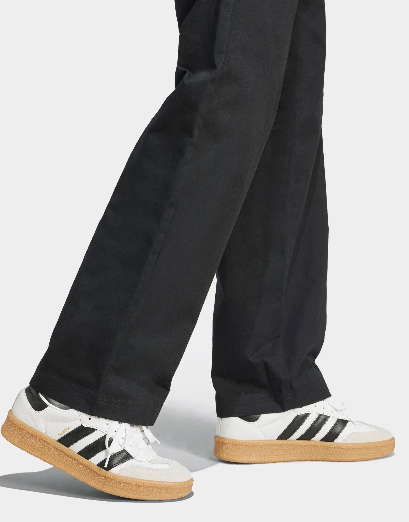 Laser Cut Ventilation Comfortable Fit Design Trefoil Essentials Chinos