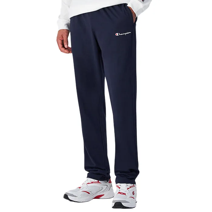 Champion pantalone sportivo da uomo in cotone jersey 220305 BS501 blu Advanced Performance