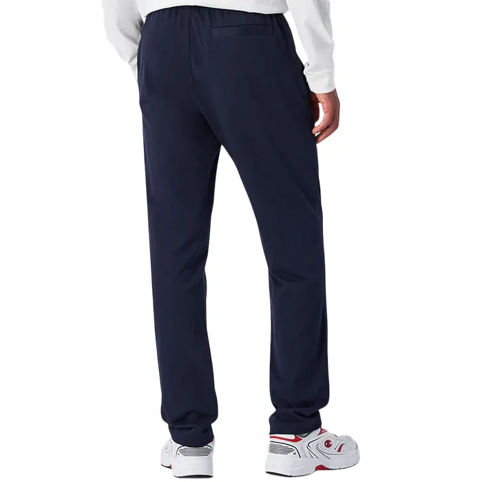 Champion pantalone sportivo da uomo in cotone jersey 220305 BS501 blu Fit For All Advanced Cushioning