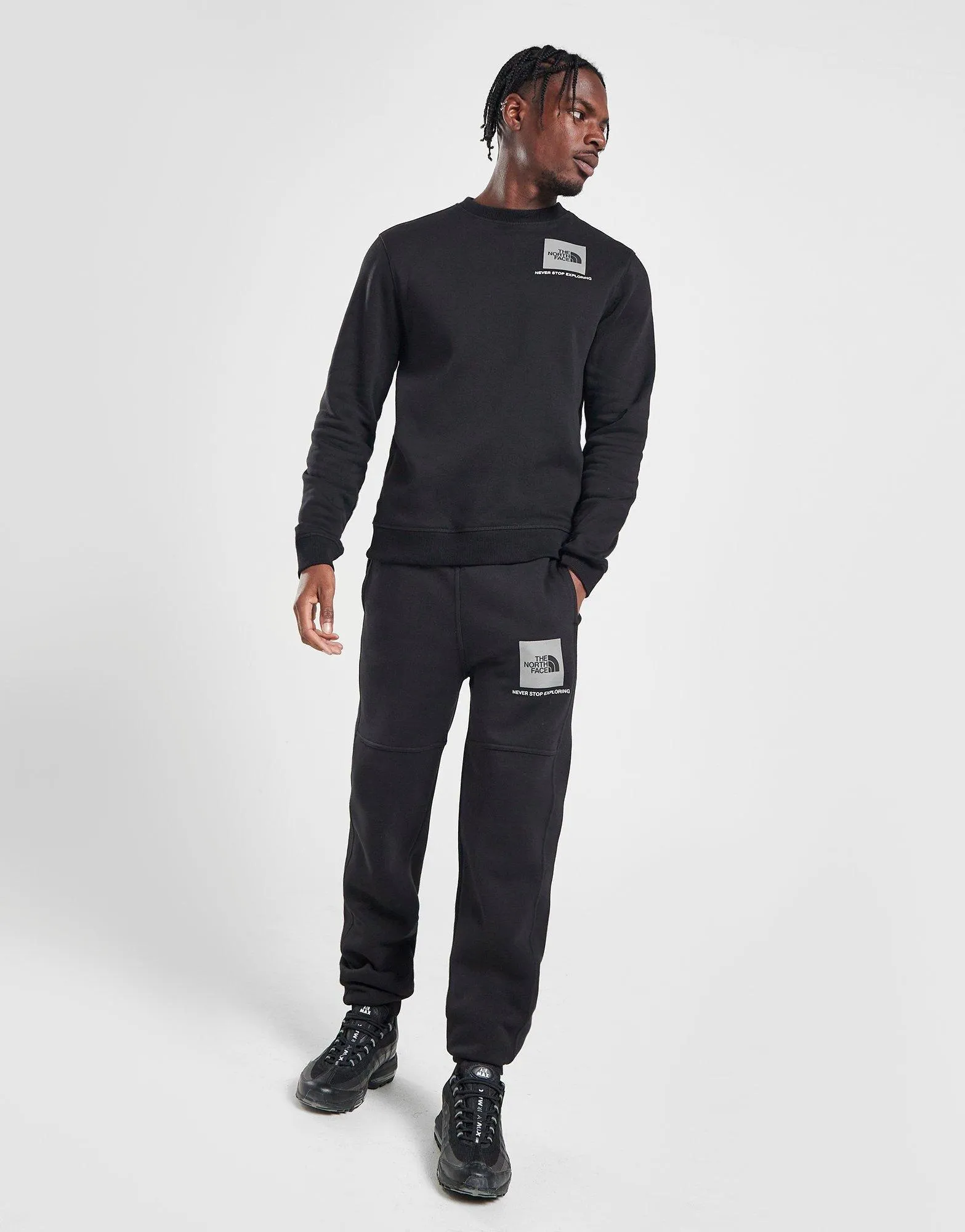 Maximized Comfort Non-Slip Support Fine Box Joggers