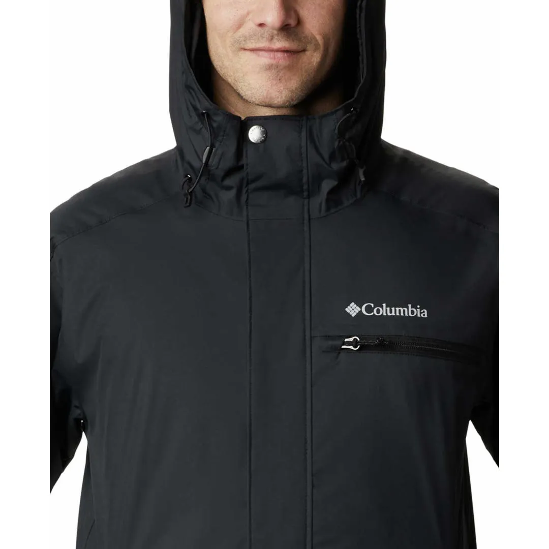 Columbia Men Black Valley Point Jacket Hike