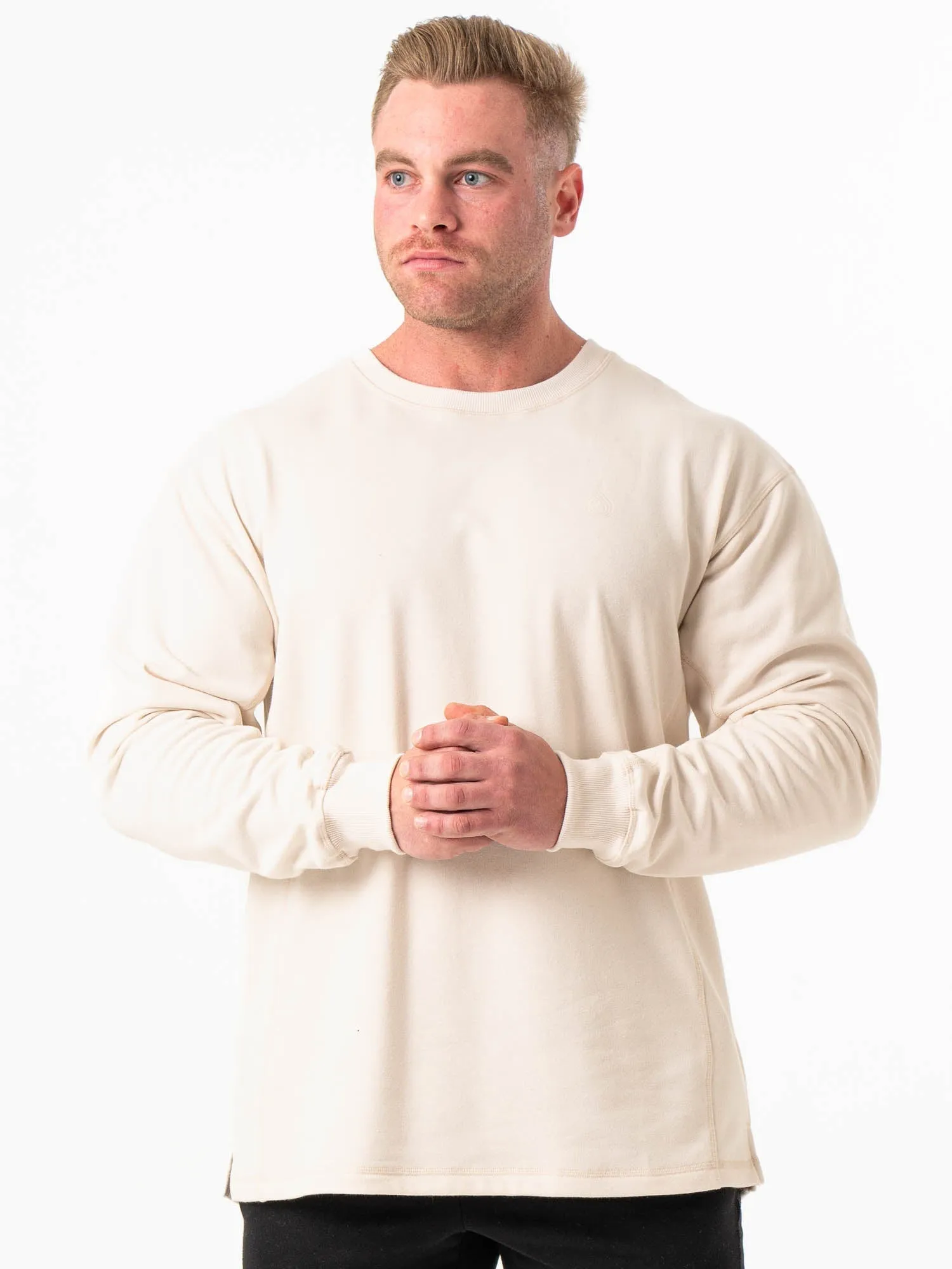 Trendy Look product matte sophistication Force Crew Neck - Bone