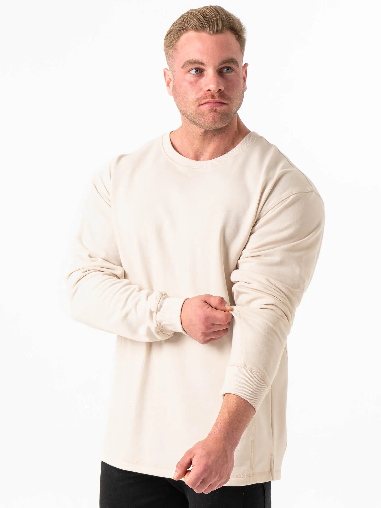 Force Crew Neck - Bone Fashion Wearable