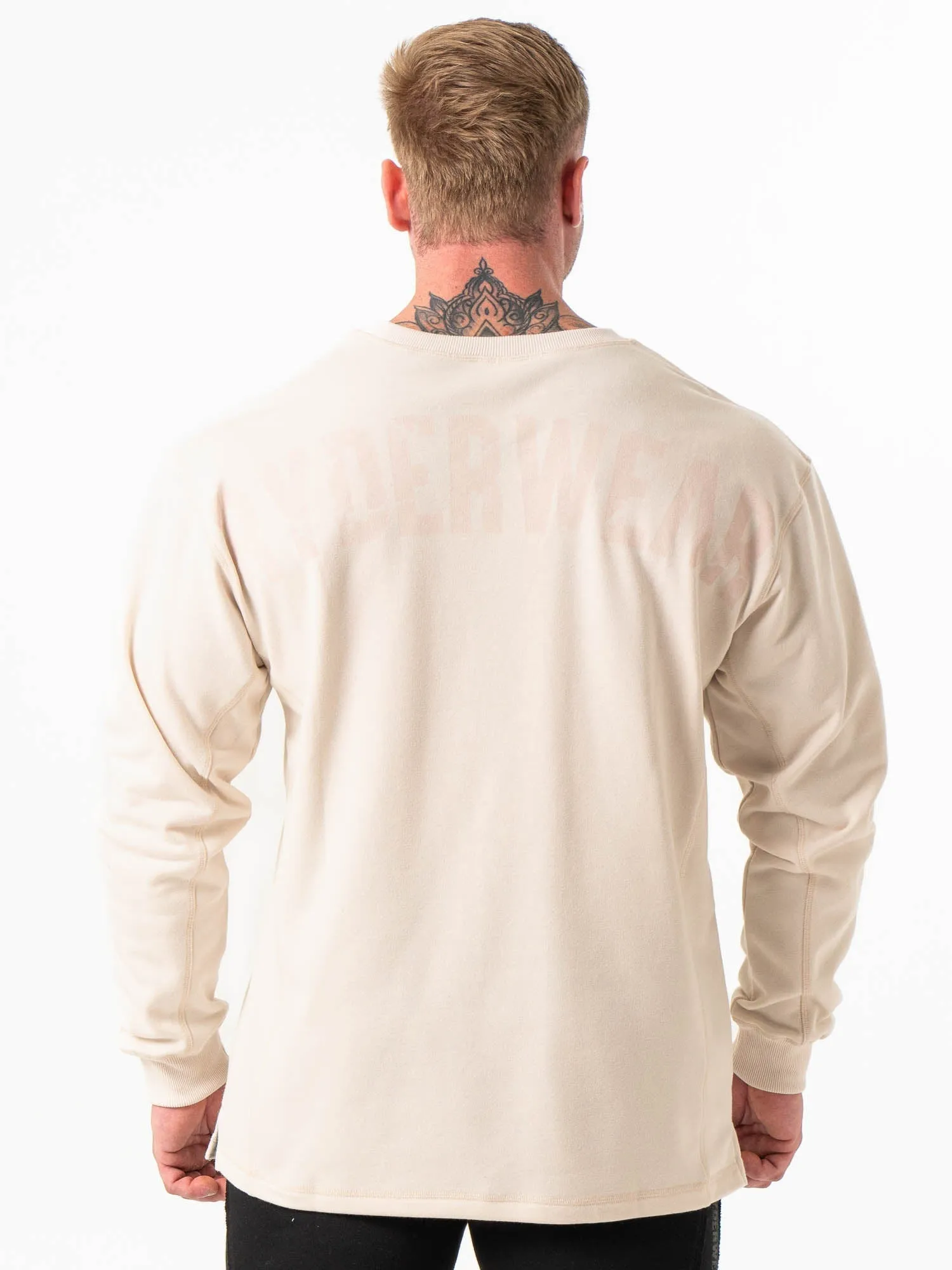 Force Crew Neck - Bone Timeless Relaxed Adjustable
