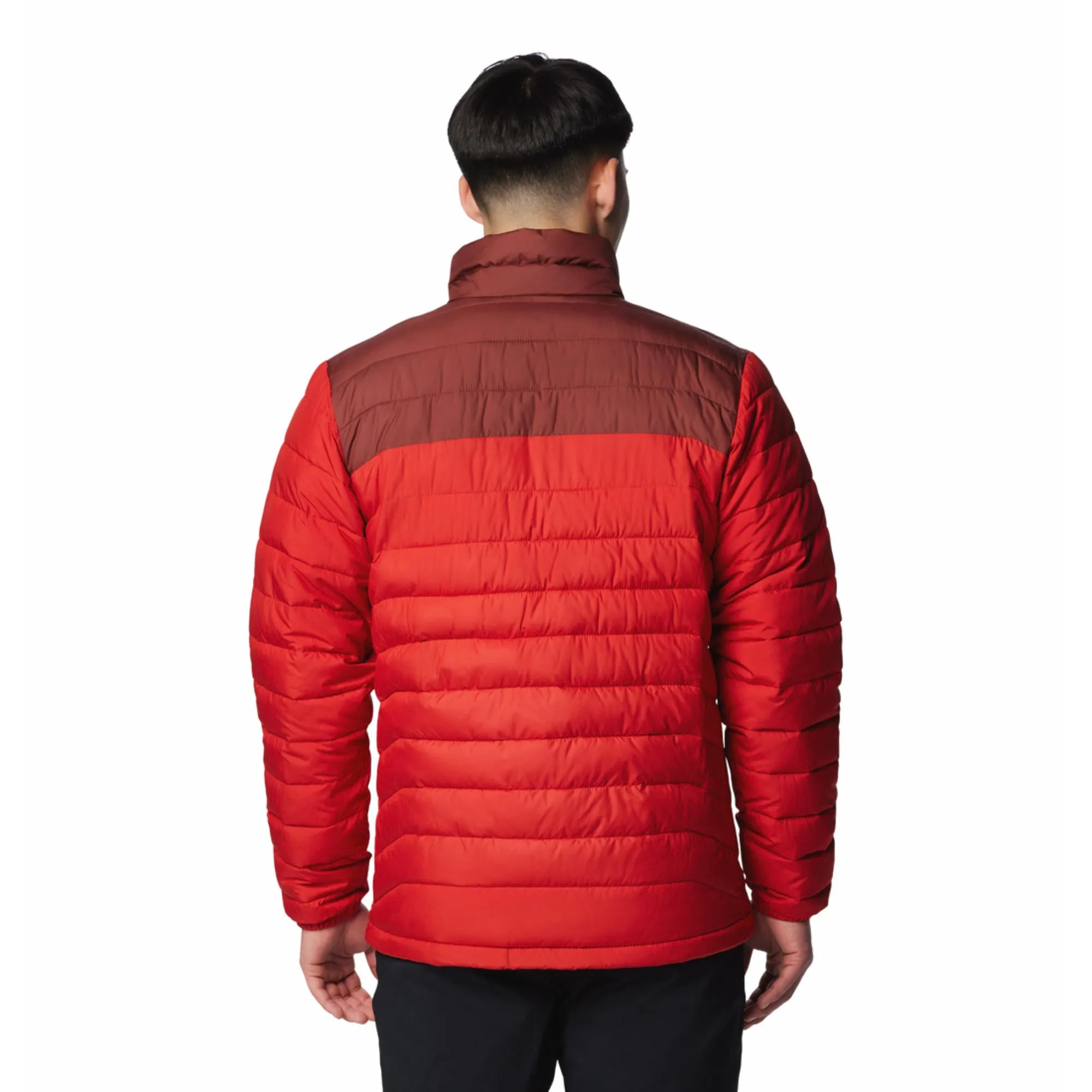 Assist Price Columbia Men Red Powder Lite II Jacket