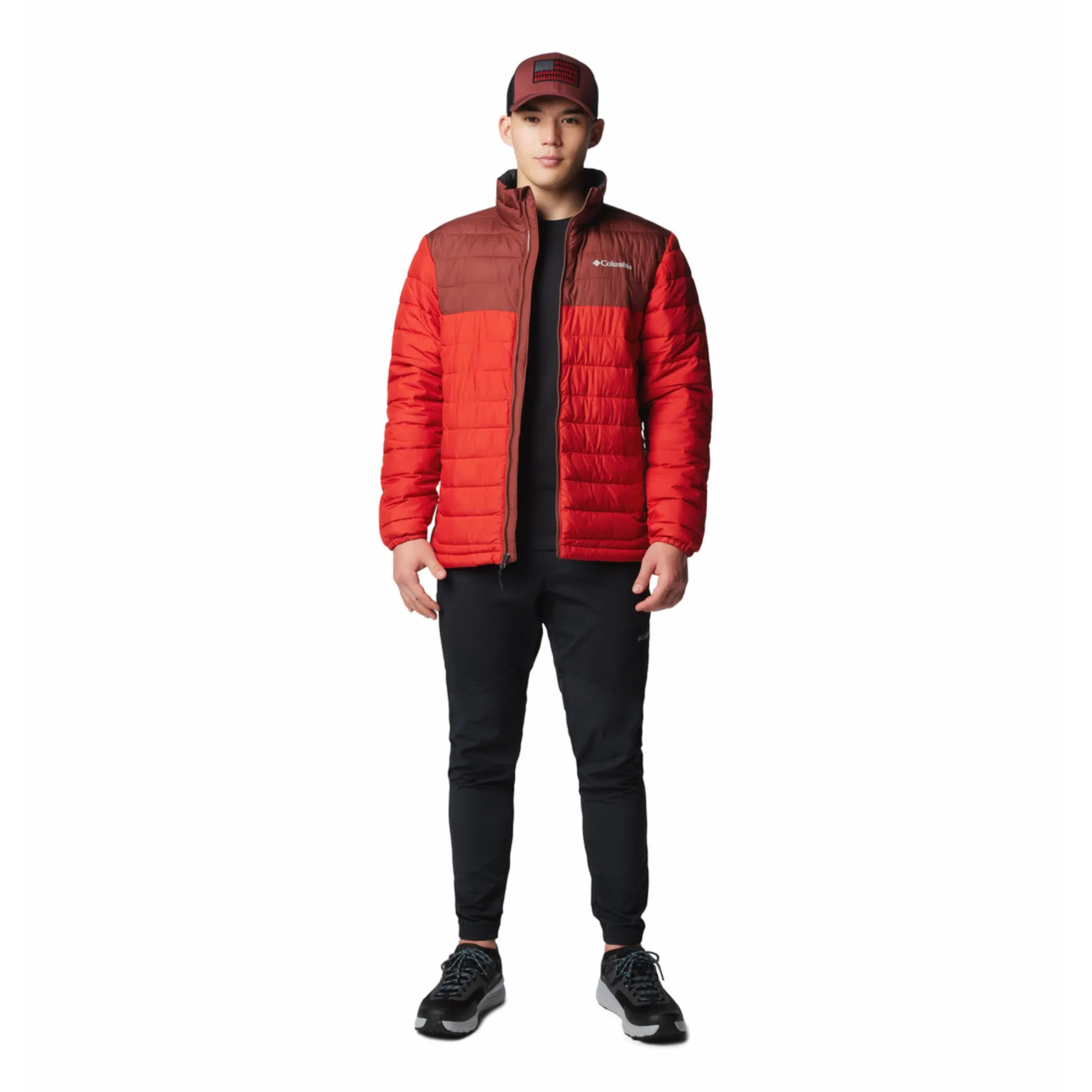 Columbia Men Red Powder Lite II Jacket music concert