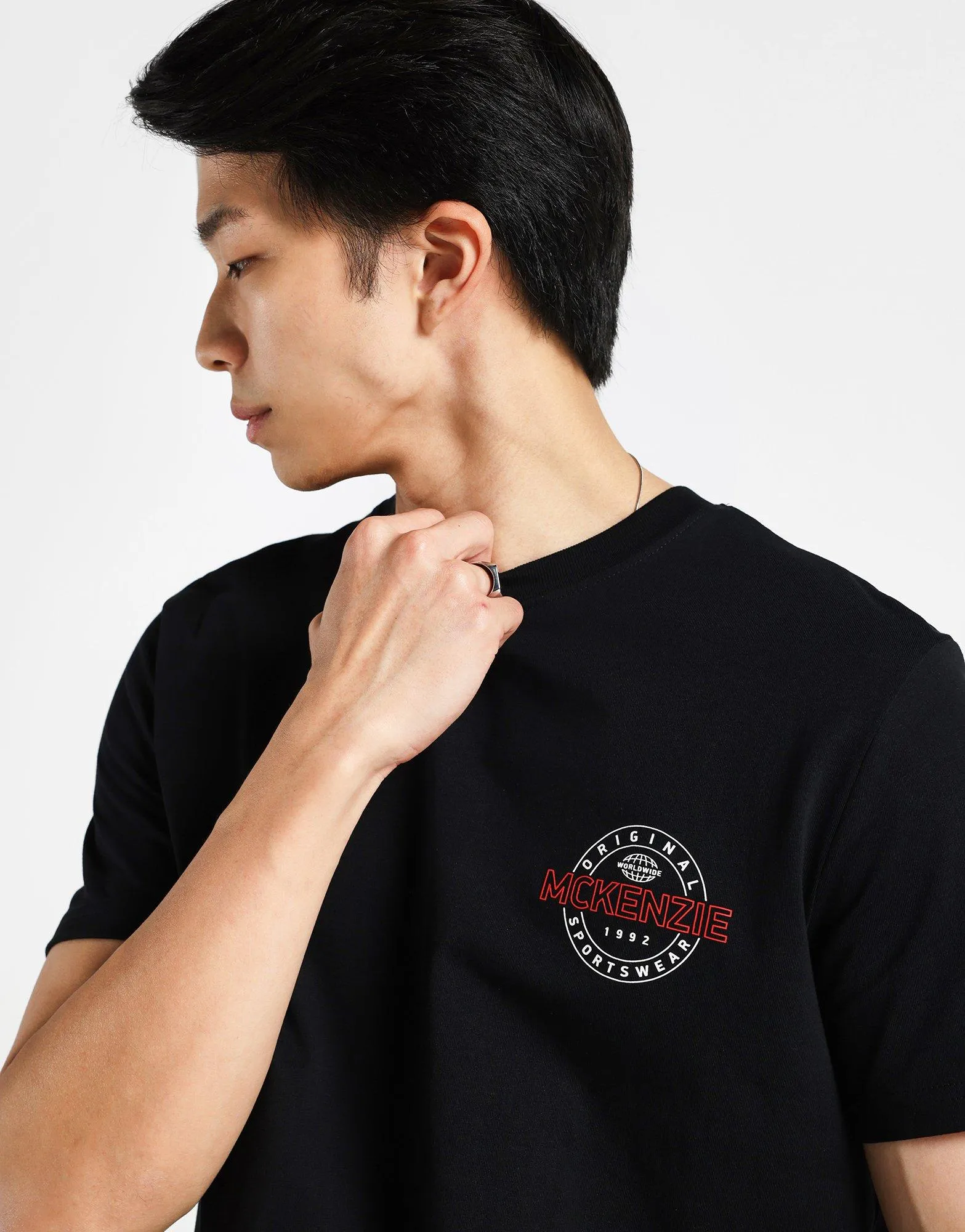 Embroidered Details Chromium T-Shirt
