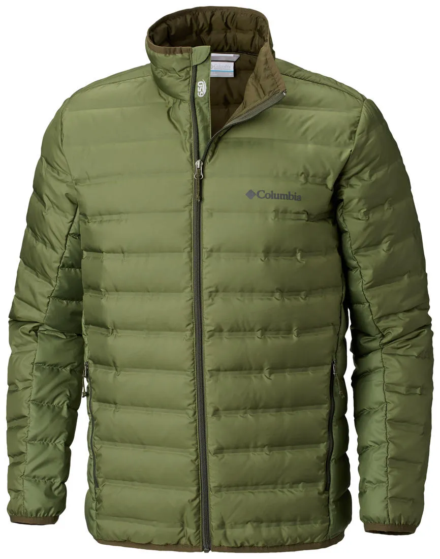 Columbia Men Green Lake 22 Down Jacket Waterproof Fabric