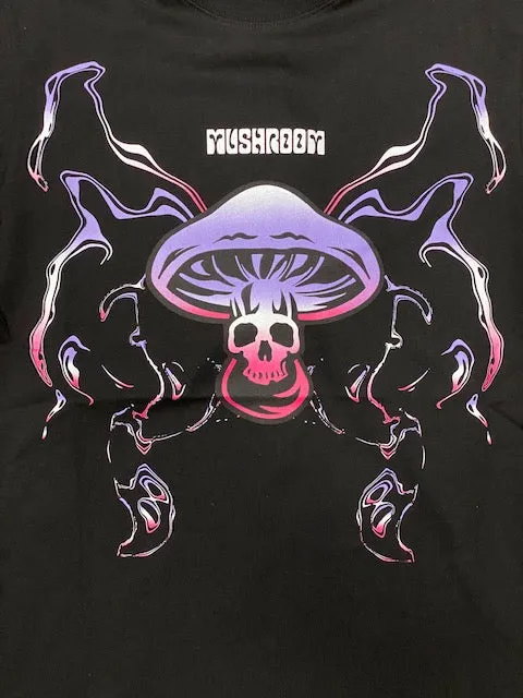 ColorfastFabricTech Mushroom T-shirt 19016-01 black