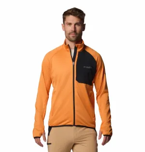 Columbia Men Black Triple Canyon Grid Fleece FZ II Low Key