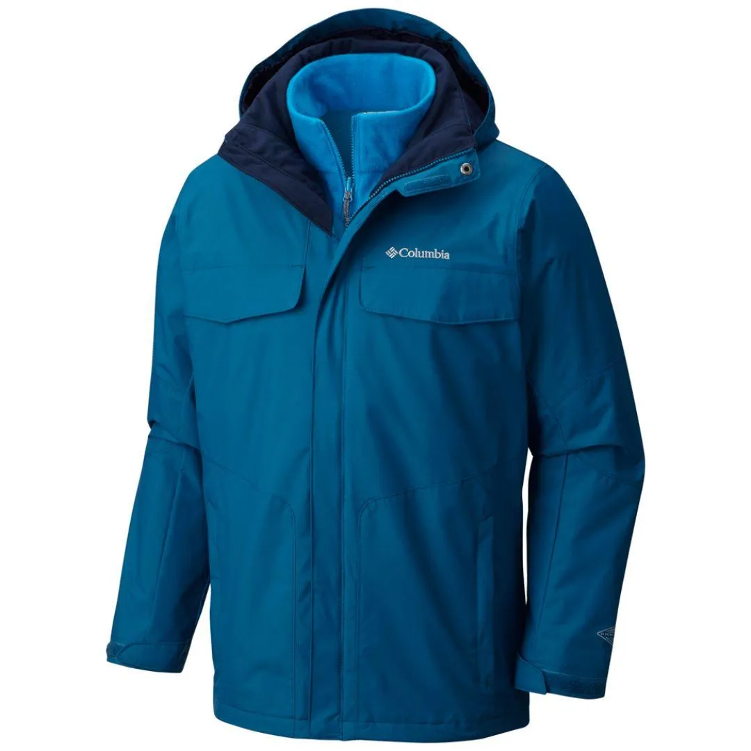 Columbia Men Blue Bugaboo Interchange Jacket Commend