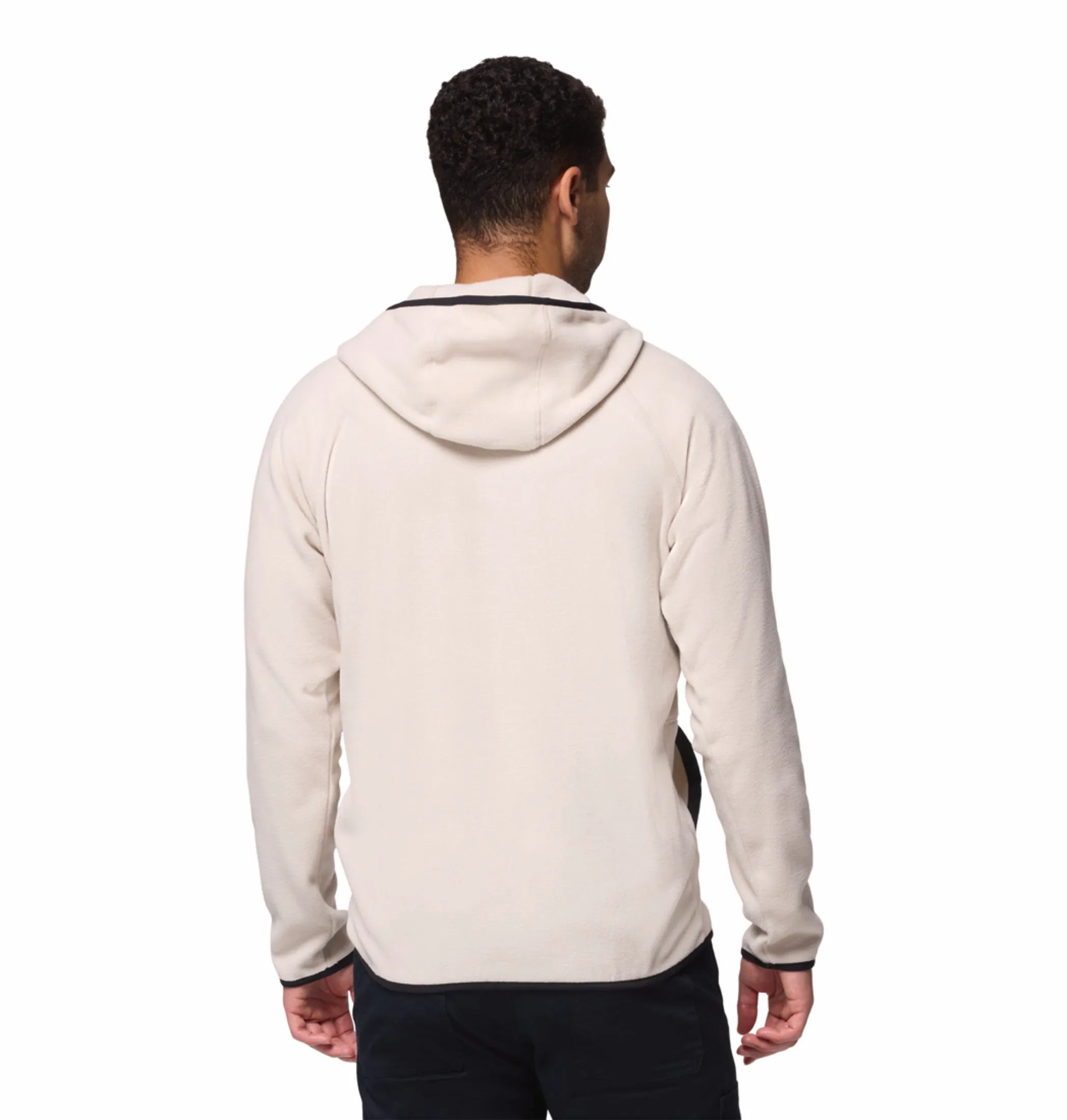 Casual Vibe Columbia Men Beige Fast Trek Overlay Fleece Jacket