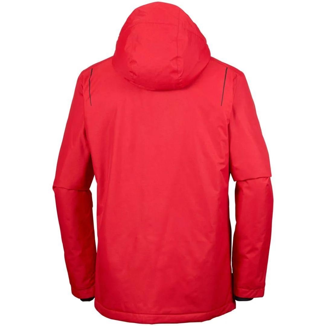 Columbia Men Red Ride On Jacket Weatherproof Shell Advice