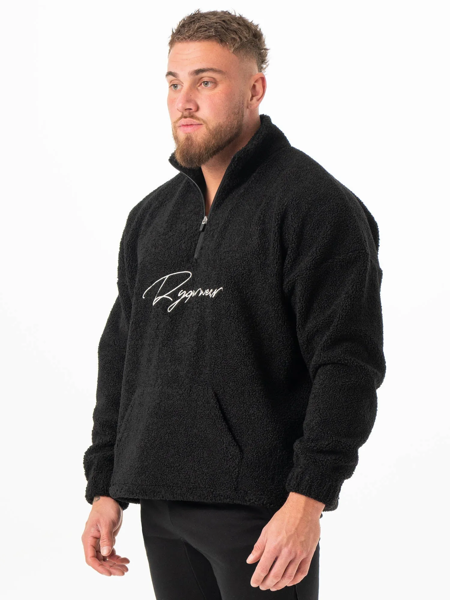 Unisex Teddy Jumper - Black Daily Active Outdoor Adventure
