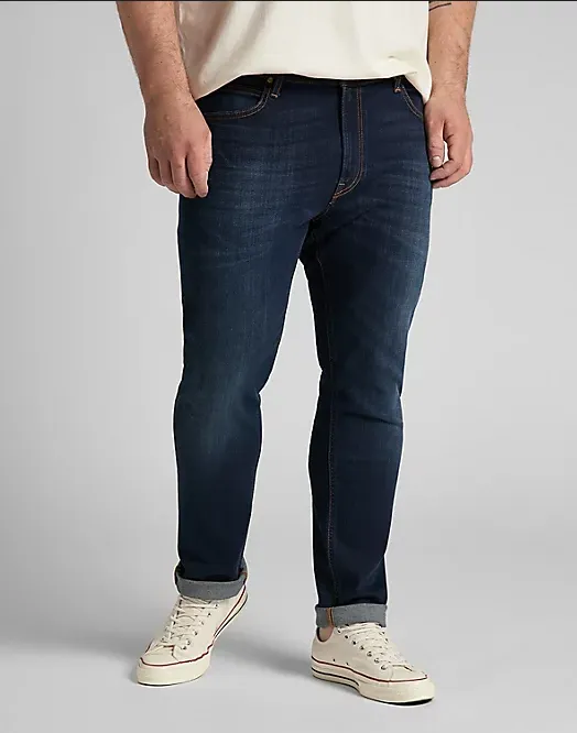Lee Pantalone Jeans Uomo Luke High Stretch L719GCBY blu Neutral Daily Wear Adult Fashion Everyday Piece