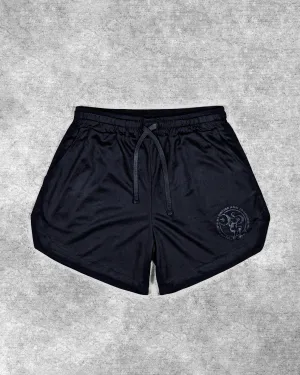 LIFTING SHORTS ?C TONE / ALL BLACK Static Resistant Fibers petite size
