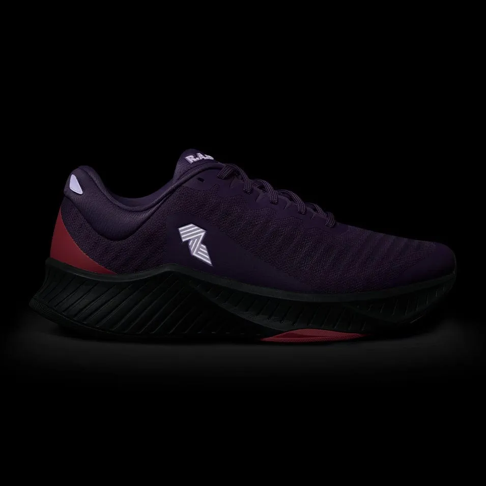 Subtle Detail Outsole Traction R.A.D? R-1 PURPLE FLASH