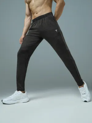 Men Melange Slim Fit Trackpants with TECHNO DRY Lightweight Active Shorts Flex Fabric With Recovery