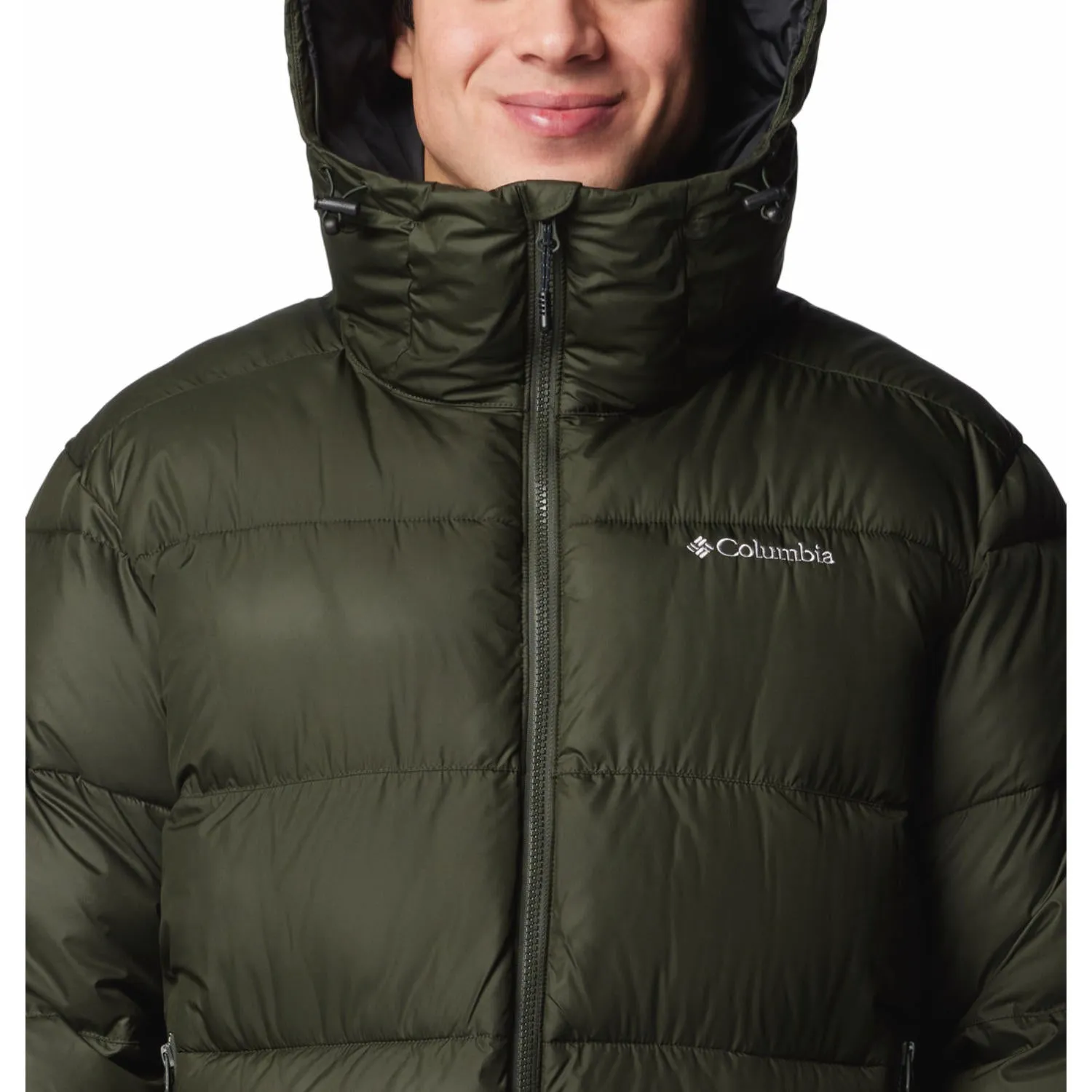 Columbia Men Green Pike Lake Parka Illustrate