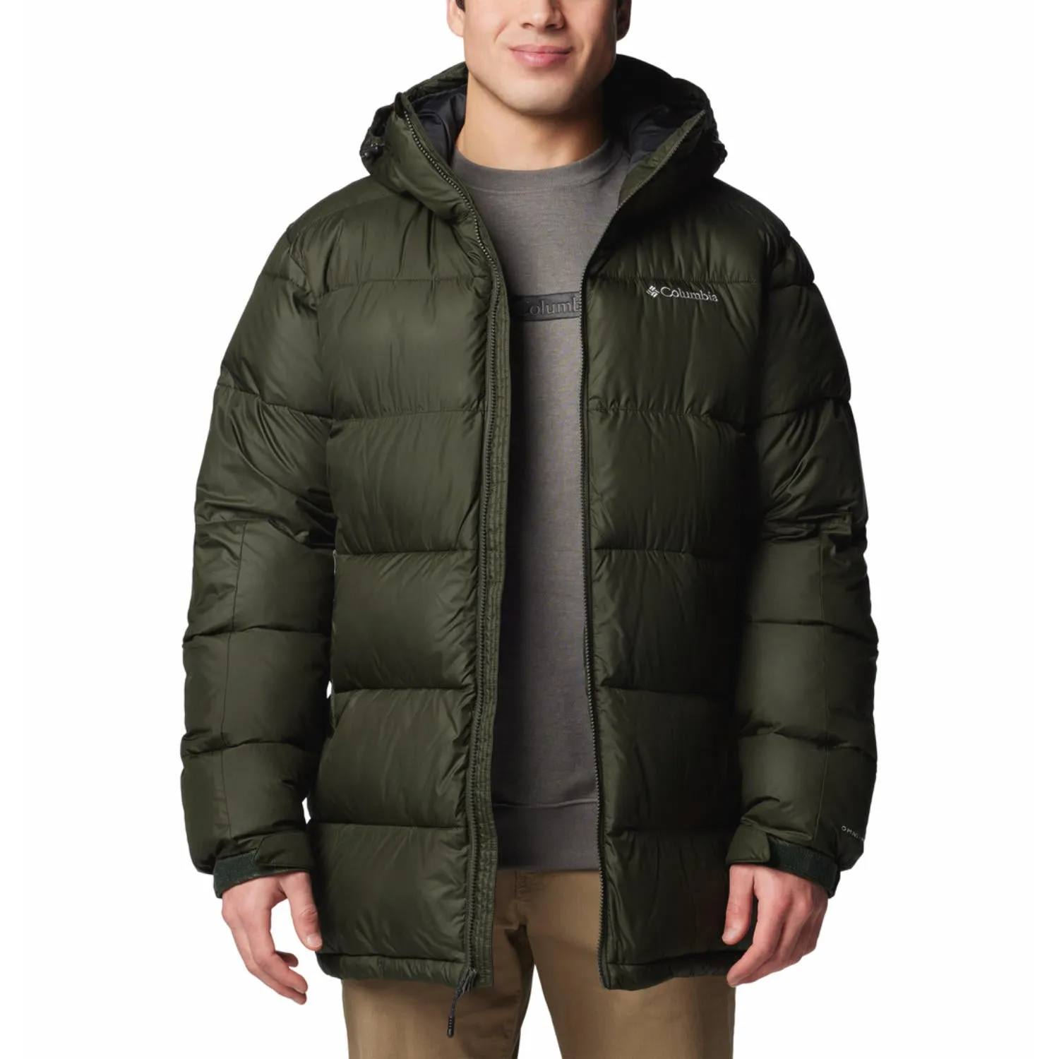 Columbia Men Green Pike Lake Parka students