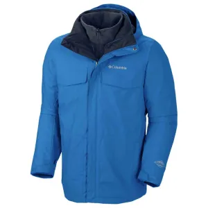 Columbia Men Blue Bugaboo Interchange Jacket Weather Protection