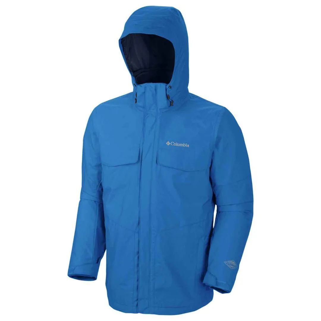 Flexible Cuff Columbia Men Blue Bugaboo Interchange Jacket