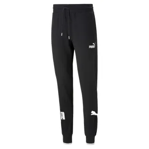 Puma Pantalone sportivo da uomo Power Sweatpant TR cl 673329-01 black Athlete Approved Abrasion Resistant Panels