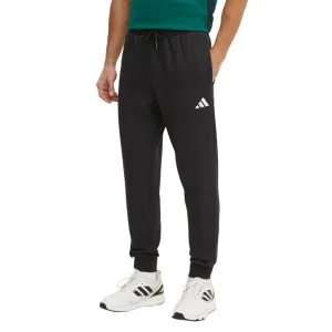 Adidas Pantaloni Uomo Essentials Feelcozy Fleece JE2815 neri Outdoor Training Active Performance Sole