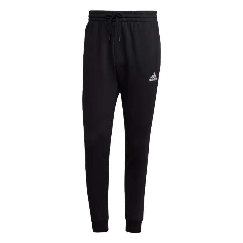 Training Pants Capri Perfect Stretch Adidas pantalone sportivo con polsino in cotone felpato da uomo HL2236 nero