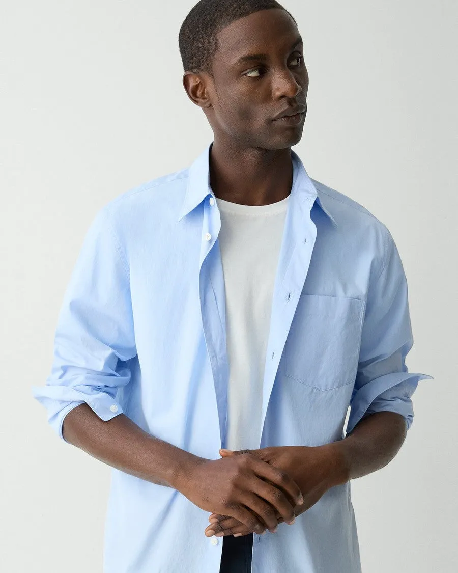 Theory Weekend Shirt - Clear Sky AntiPillingFabric Colorfast Technology