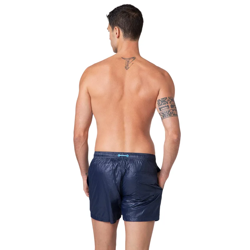 Dynamic Tension Control F**K pantaloncino costume mare da uomo M01BU02BU blu